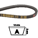 CINGHIA TRASMISSIONE LAMA A41 NR66 610040