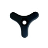 MANOPOLA FIX MANICO RSB (3 RAZZE) NERA  