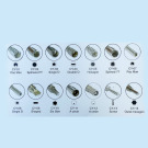 SET CACCIAVITE PER LA REGOLAZIONE DEI CARBURATORI 14 PEZZI