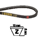 CINGHIA TRAPEZOIDALE Z40.5