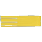 SPAZZOLA WEST WOOD 146 MM GIALLA