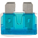 FUSIBILE 15A BLUE  10PZ
