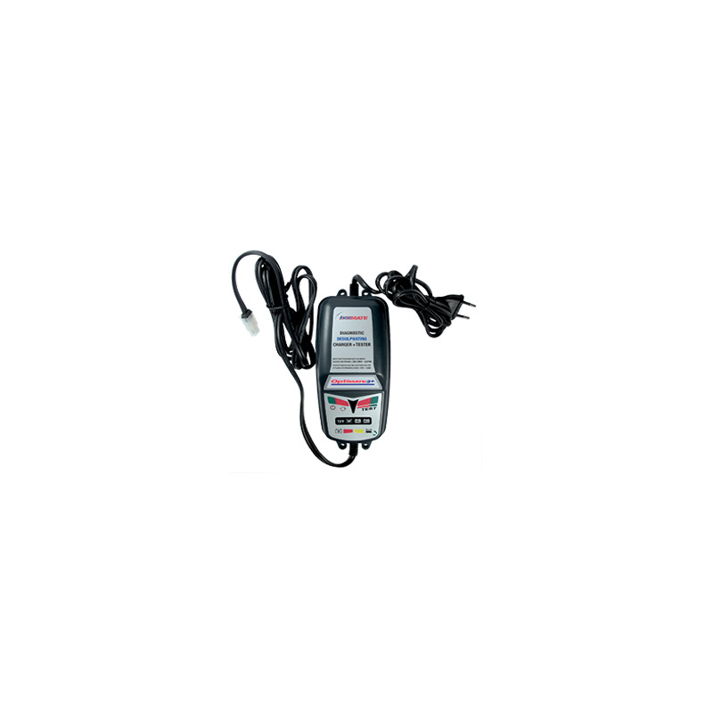 CARICA BATTERIA 12V-900MA  CON TEST     