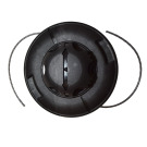RUOTA COMPLETA 15-600-6 CON CHIAVETTA