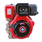 MOTORE DIESEL MODELLO 186 418 CC CON ALBERO CONICO 23 FLANGIA AVVIAMENTO A STRAPPO