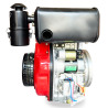 MOTORE DIESEL MODELLO 188 474 CC ALBERO CONICO 24mm FLANGIA ES AVVIAMENTO A STRAPPO ED AVVIAMENTO ELETTRICO