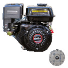 MOTORE LONCIN OHV  200 CC ALBERO ORIZZONTALE CONO 23/18 X30 FLANGIA