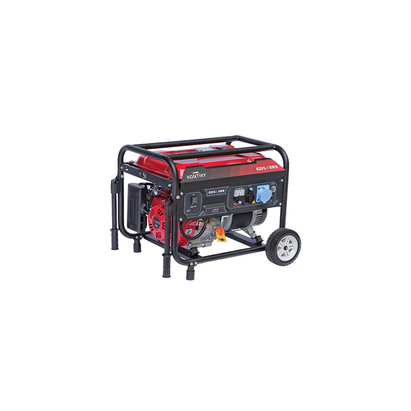 GENERATORE KONTIKY 5.5KW MOTORE RATO 389CC KIT TRASPORTO INCLUSO