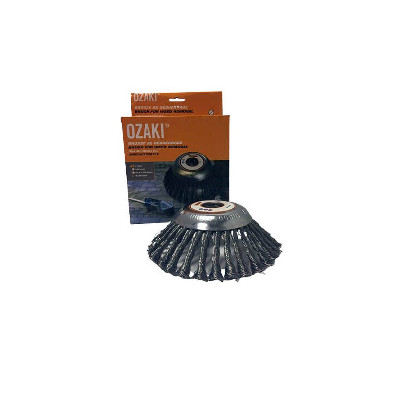 SPAZZOLA IN ACCIAIO PER DECESPUGLIATORE UNIVERSALE (150 mm)