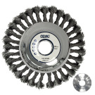 SPAZZOLA IN ACCIAIO PER DECESPUGLIATORE UNIVERSALE (150 mm)