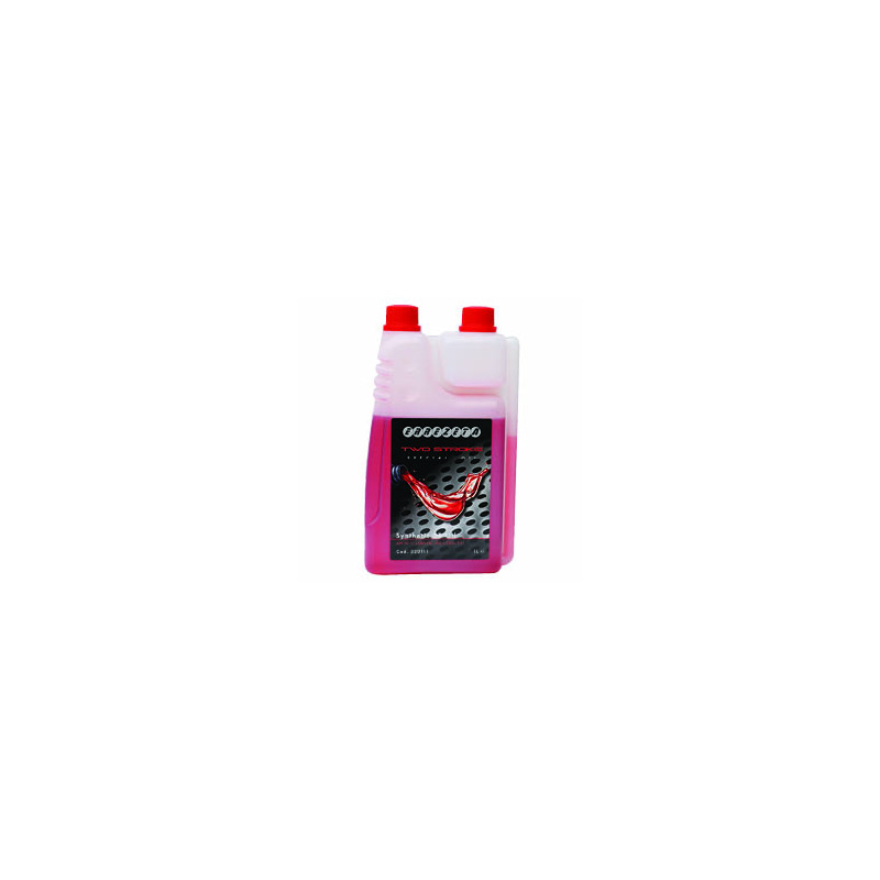 OLIO SINTETICO 1 LT - 2T DOSATORE - ROSSO
