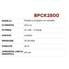 BRASS PUMP CARRELLATO 25L 