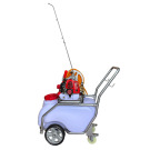 BRASS PUMP CARRELLATO 50L 