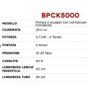 BRASS PUMP CARRELLATO 50L