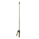 LANCIA A LEVA IN OTTONE COMPLETA DI GETTO 68 CM