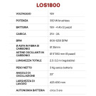 SCUOTI OLIVE CON BATTERIA A LITIO 18V