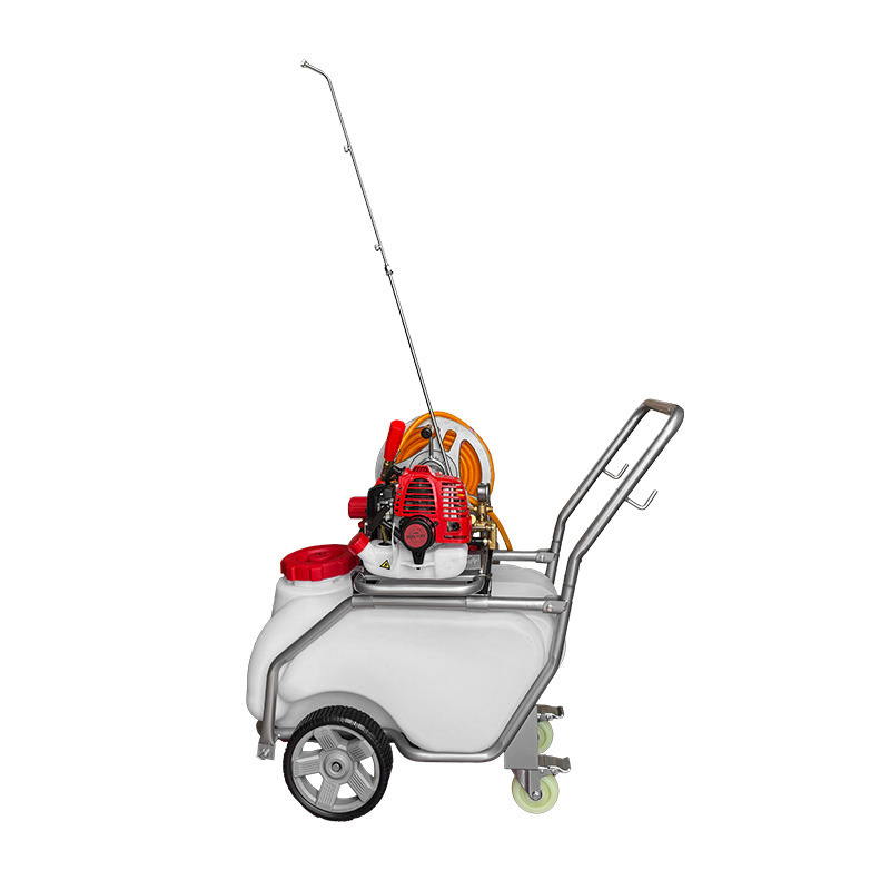 BRASS PUMP CARRELLATO 50L