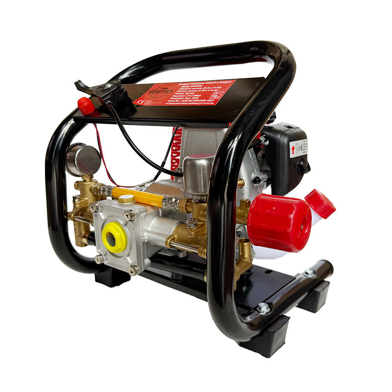 BRASS PUMP CARRELLATO 50L