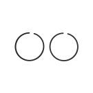 SEGMENTI KAWASAKI 13008-6075 PER TJ053E