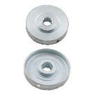 FLANGIA CENTRALE CALETTATA ZINC.