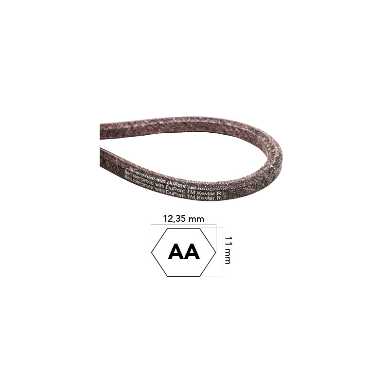 CINGHIA  TRAPEZOIDALE AA90