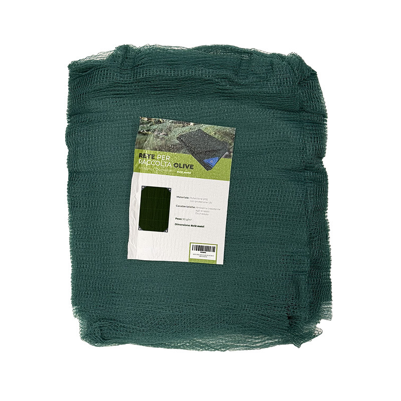 RETE PER RACCOLTA OLIVE 90 G 08x12 METRI (8,6KG)