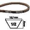 CINGHIA TRAPEZOIDALE B55 GG 135062811/0 - 135062813/1- 610043
