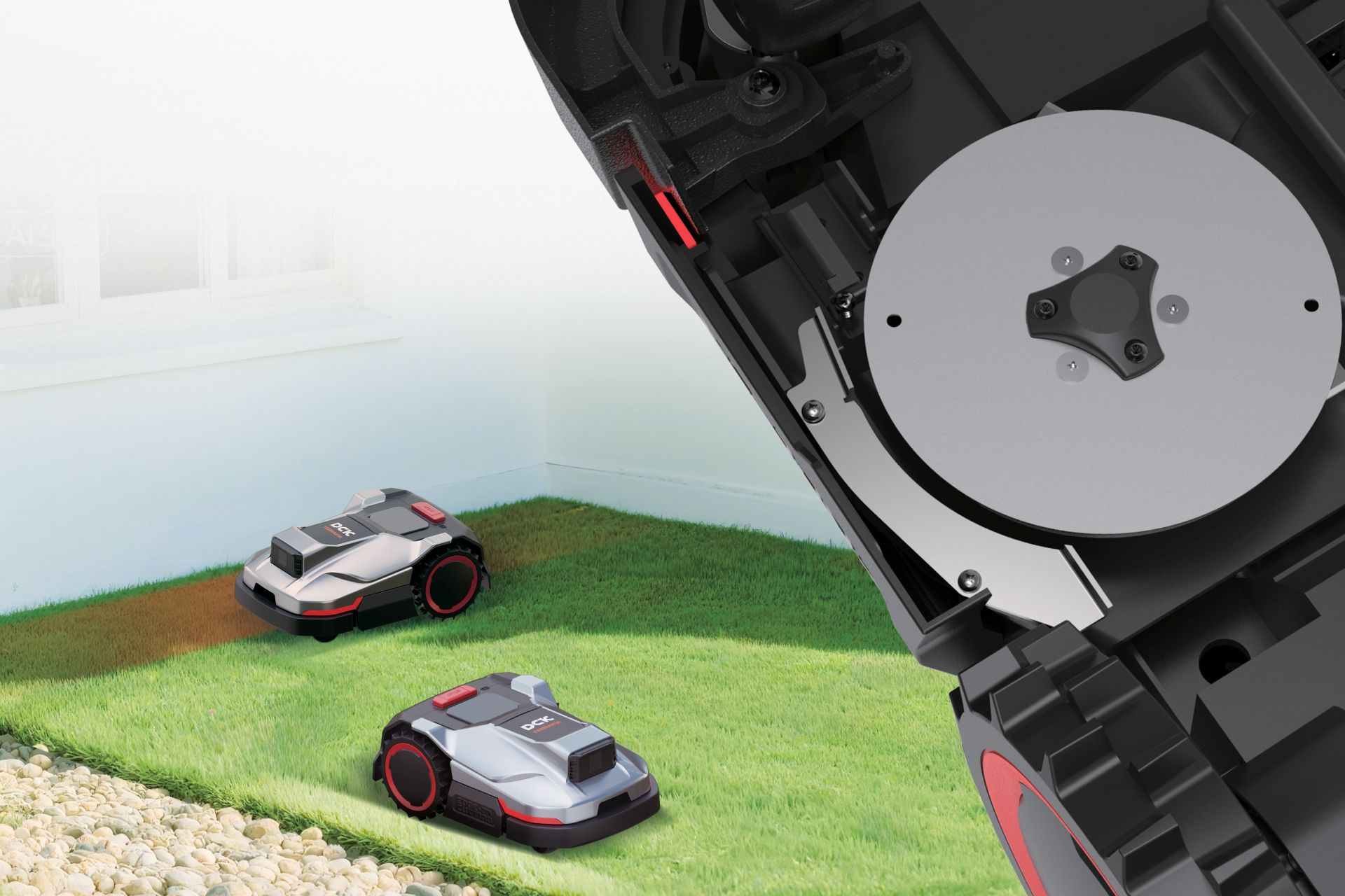 robot_rasaerba_KDRM308_piatto_lama_laterale